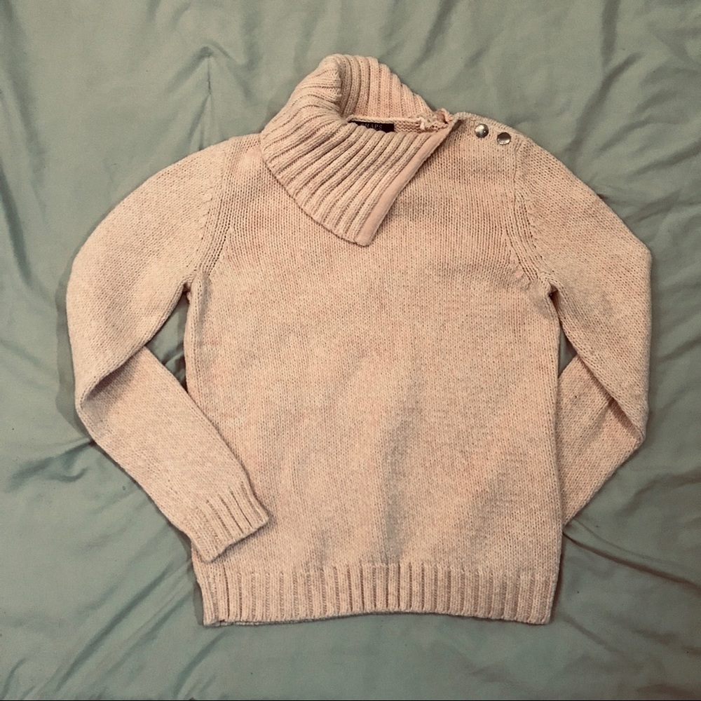 Chaps Cowlneck knitted sweater.